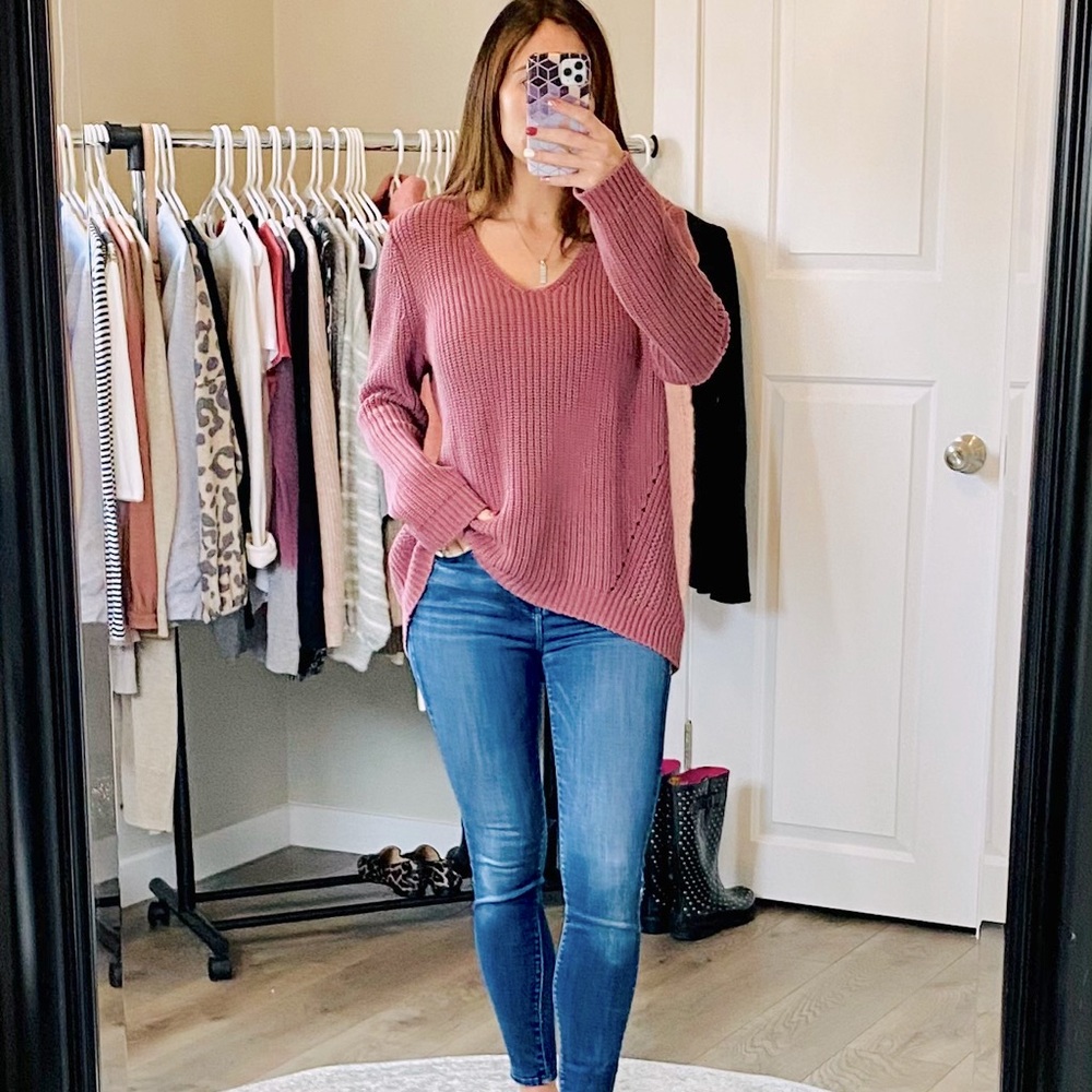 Chunky knit sweater